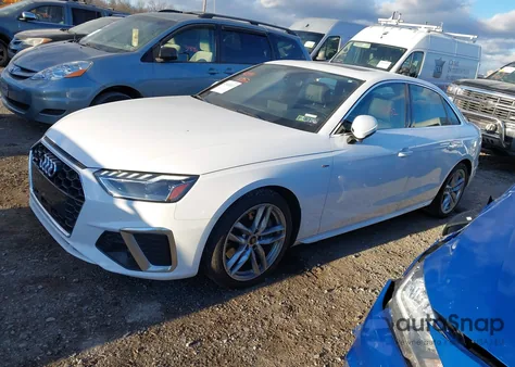 2023 Audi A4 Premium Plus 45 Tfsi S Line Quattro S Tronic from USA, damaged, VIN WAUEAAF4XPN006370